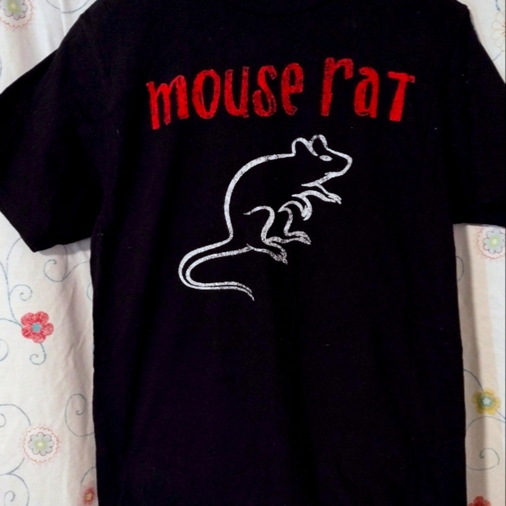 Parks and recreation mouse rat band t-shirt ripple junction size small